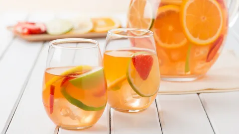 Green Tea Pomegranate Sangria