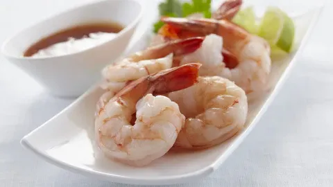 green-tea-poached-shrimp