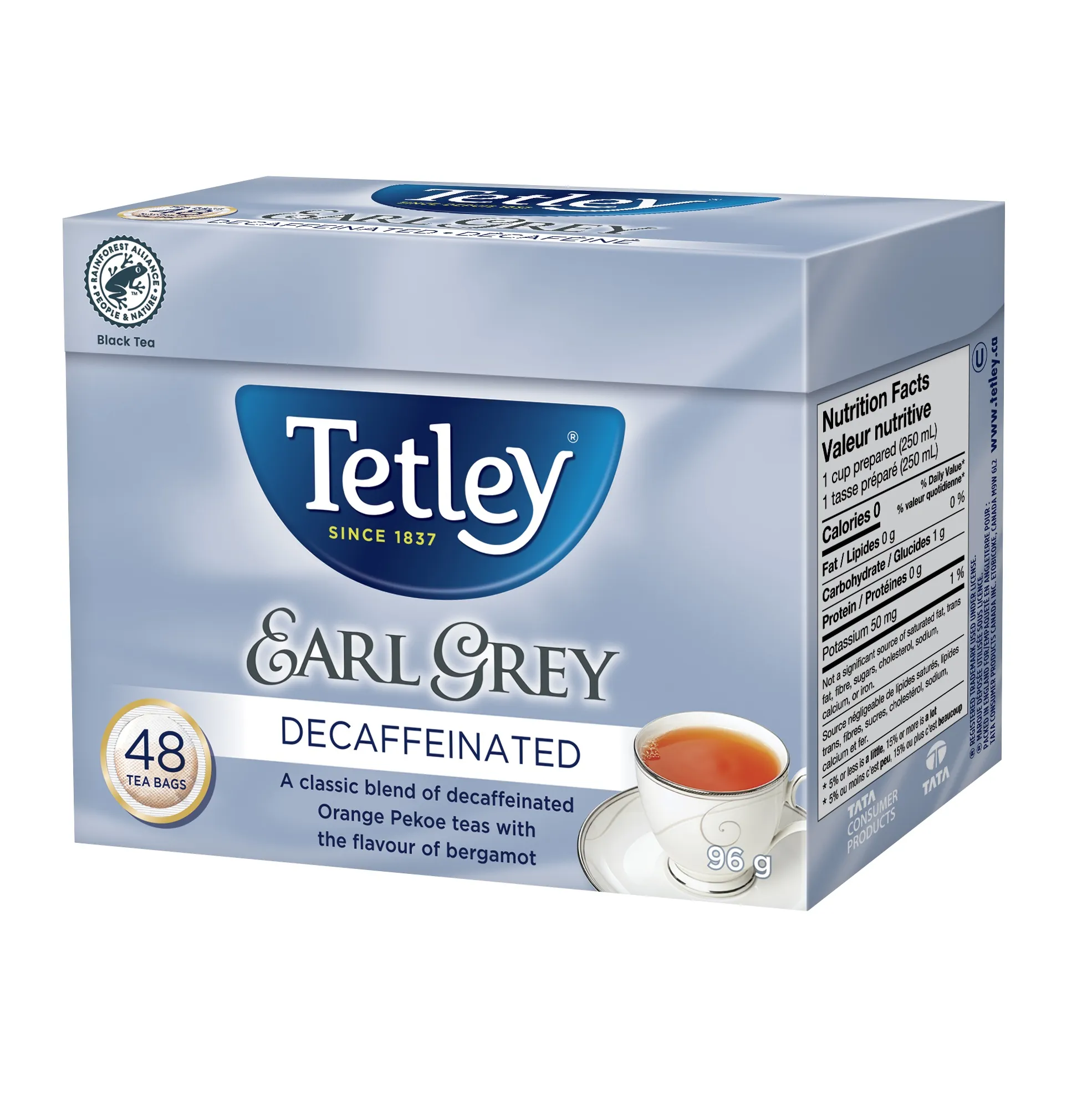 Earl Grey Decaffeinated Tea