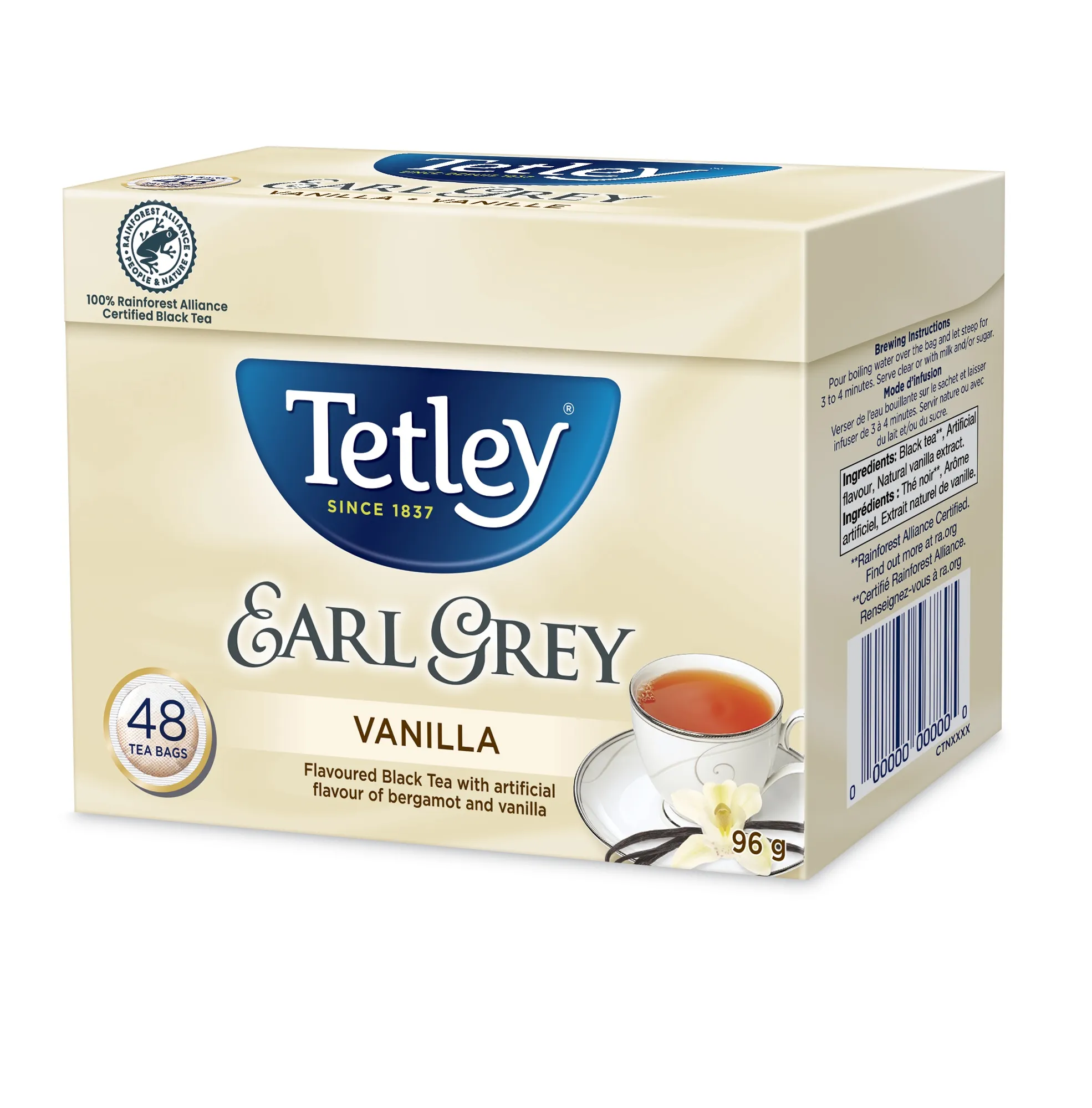 Earl Grey Vanilla Tea