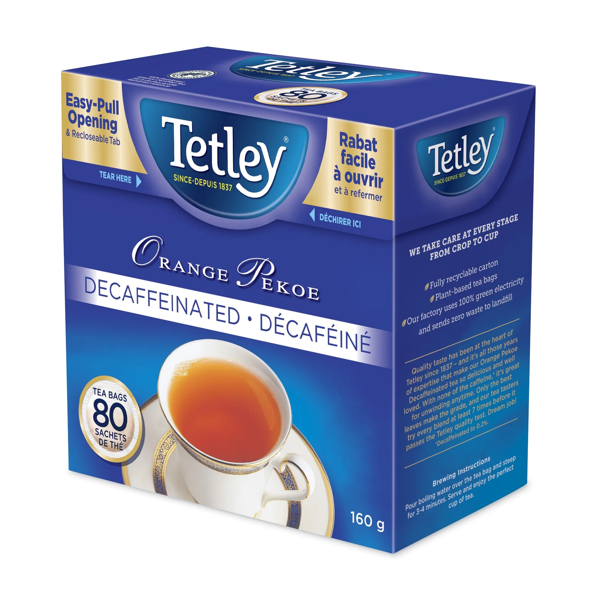 Orange Pekoe Decaffeinated Tea