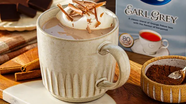 Spiced Earl Grey Hot Chocolate