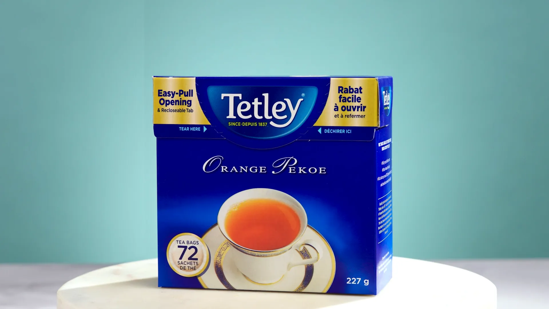 Introducing Tetley’s New and Improved Carton!